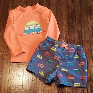 2T Cat & Jack swimset